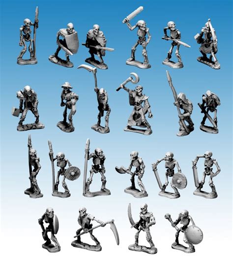 fw skeletons north star military figures