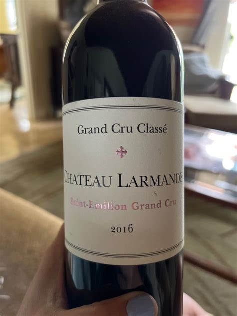 2016 Château Larmande France Bordeaux Libournais St Émilion Grand