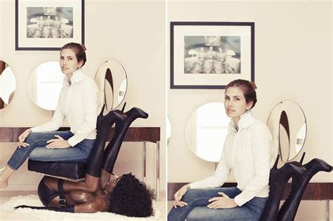 Editor Apologises After Dasha Zhukova Black Woman Mannequin Chair
