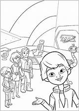Miles Coloring Tomorrowland Pages Print Getdrawings sketch template