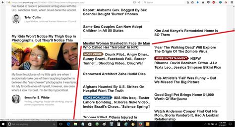 examples of huffpost legitimizing fake hate crimes against