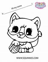Coloring Pages Squinkies Colouring Clipart Cat Official Palace Skate Printable Eva Goma Print Gomitas Webstockreview Seleccionar Tablero Kids Megs Own sketch template