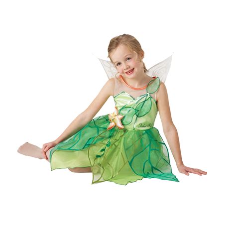 official disney tinkerbell pixie fairies  fancy dress kids childs