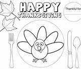 Coloring Setting Table Placemat Place Template Getcolorings Getdrawings sketch template