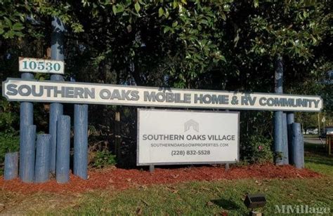 southern oaks mh rv community mobile home park  gulfport ms mhvillage