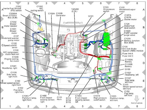 ford engine cooling diagram machine tools