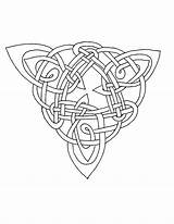 Celtic Coloring Pages Triangle Iv Cross Knot Wallpaper Deviantart Color Adults Drawings Heart Popular sketch template