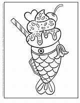 Waffle Goldfish Boong Ah sketch template