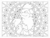 Growlithe Arcanine Windingpathsart Ponyta Rapidash Colo Prayer Getdrawings Adulte Getcolorings sketch template