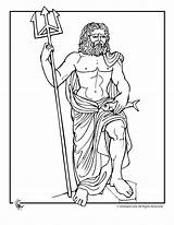 Poseidon Mythology Myths Dieux Goddesses Grecs Deus Myth Grec Visiter Woojr sketch template