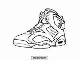 Coloring Pages Sneaker Shoes Jordan Nike Sneakers Own Dunks Retro Doodles sketch template
