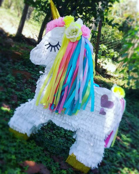 pinata unicornio pinata unicorn como hacer pinatas infantiles fiesta