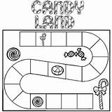 Candyland Coloring Pages Fun Game Delightful Seven Children sketch template