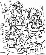 Chip Dale Coloring Pages Kleurplaat Disney Kids Babbel Knabbel Rangers Rescue Colouring Fun Popular Brewster Punky Cartoons Printable Print Choose sketch template