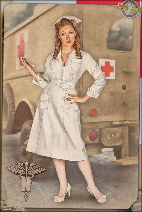 Pinups Nice Nurse By Warbirdphotographer On Deviantart Vintage