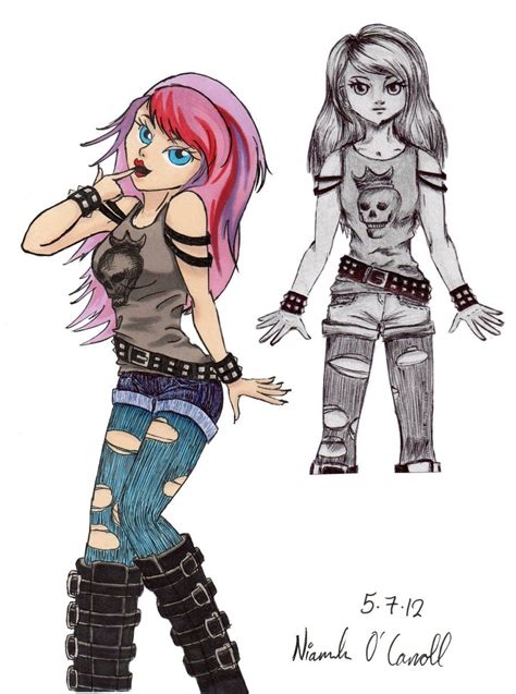 punk rock girl rock girl punk rock