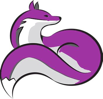 purple fox painting painterchoicecom