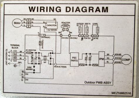 split ac wiring diagram