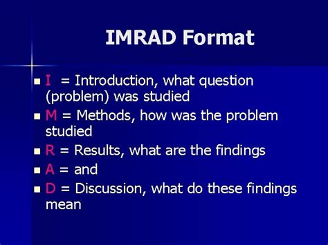 imrad introduction examples cheat sheet  style guide dancing