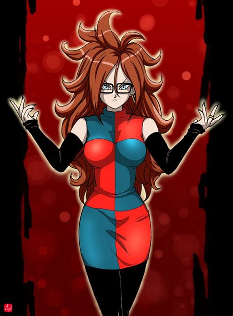 android 21 from dragon ball fighterz my most favorite