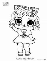Lol Coloring Doll Surprise Pages Baby Leading Printable Bettercoloring sketch template
