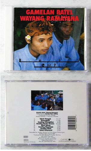 gamelan batel wayang ramayana 1990 cmp digital cd top ebay