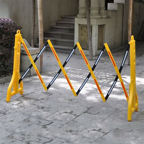 expandable   wide safety barrier portable expanding security bar