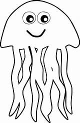 Jellyfish Wecoloringpage sketch template