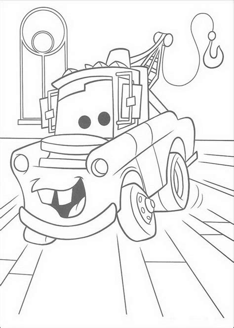 cars kleurplaten disneykleurplatencom
