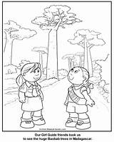Madagascar Coloring Guide Girl Makingfriends Malagasy Pages Colouring sketch template