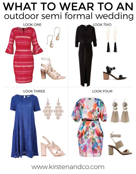 What To Wear To An Outdoor Semi Formal Wedding Kirsten