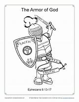 Armour Ephesians Helmet Salvation Placing Investigate Youthful Effortless sketch template