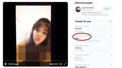 Skandal Baru Video Mirip Gisel Nama ‘gisel Jadi Trending Twitter