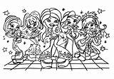 Bratz Coloring Pages Girls Printable Kids Print Color Dolls Sheets Brats Dancing Doll Bestcoloringpagesforkids Info Disney Colors Baby Drawing sketch template
