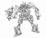 Transformers Cybertron Coloring sketch template