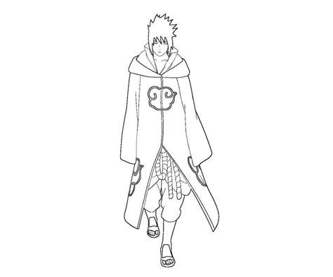 sasuke coloring pages coloring home
