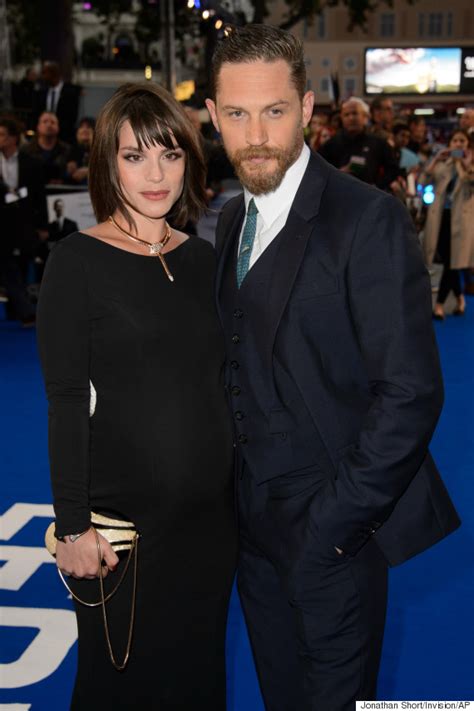tom hardy s wife charlotte riley gives birth to the couple
