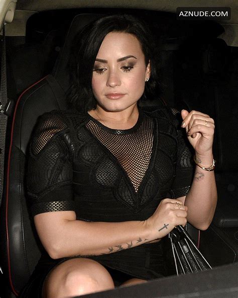 demi lovato pussy exposed while in car aznude