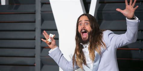 Jared Leto Cut Off All His Hair And His Beard