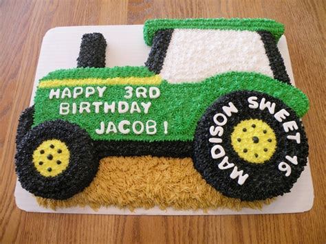 3d Tractor Cake