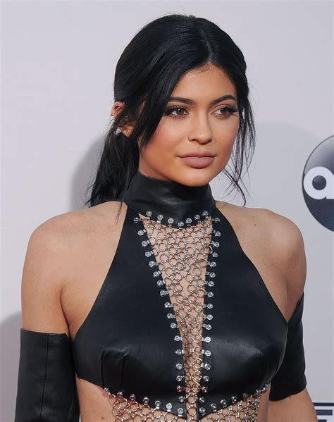 see kylie jenner wearing all 3 shades of her lip kit it s launching today glamour