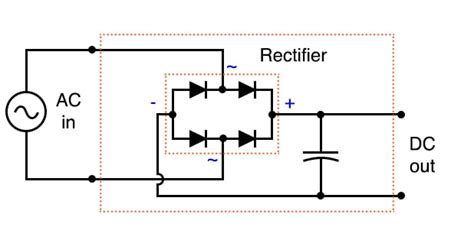 circuit diagram  full wave bridge rectifier  capacitor filter wiring diagram  schematics