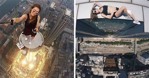 This Russian Girl Takes The Riskiest Selfies Ever Don T Try This