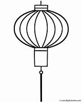 Lantern Coloring Pages Getcolorings Printable Color sketch template