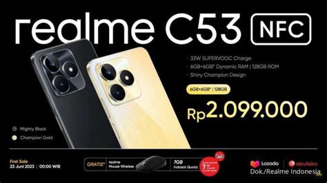 update terbaru cek harga hp realme  nfc  spesifikasinya