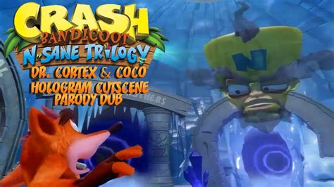 Crash Bandicoot N Sane Trilogy Cortex And Coco Hologram