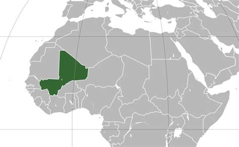 ﻿mapa De Mali﻿ Donde Está Queda País Encuentra