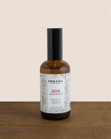 soothe mama oil by ermana natural skincare