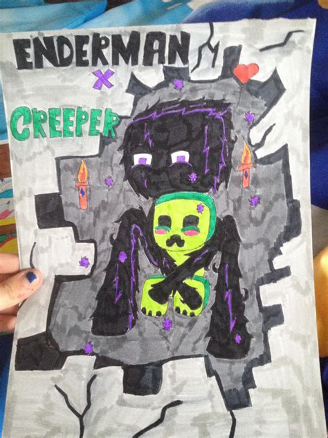 Enderman X Creeper By Johnnydeppscutegirl On Deviantart