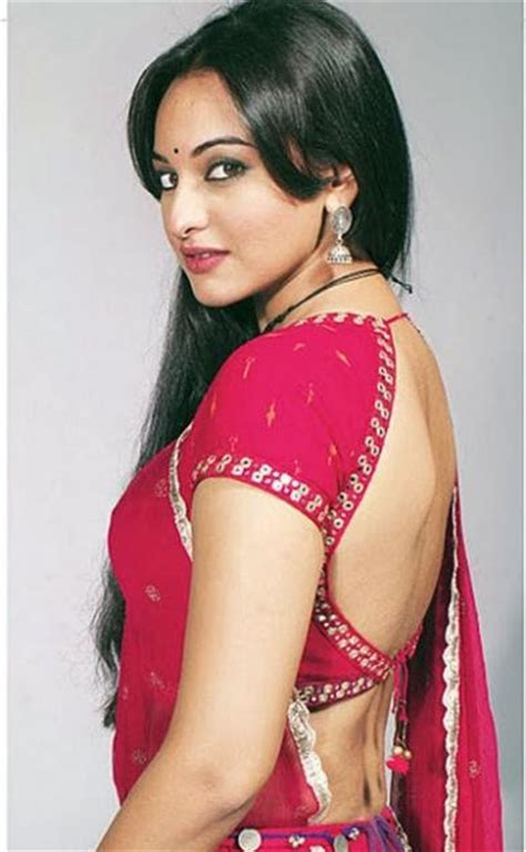Celeb Saree Sonakshi Sinha Back In Red Hot Designer